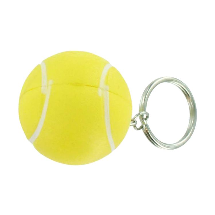 Picture of Keyring with Tennis Ball Stress Item