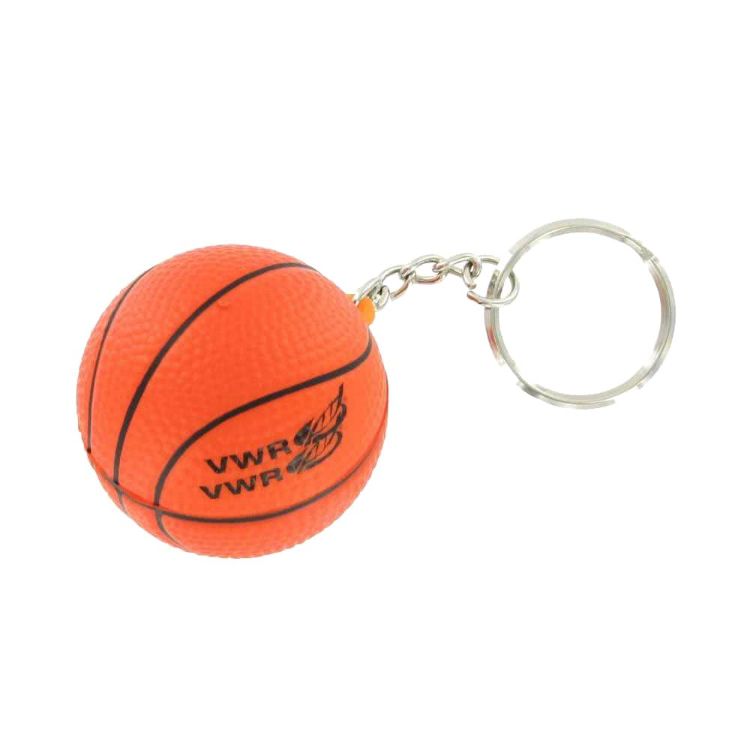 Picture of Keyring with Basketball Stress Item