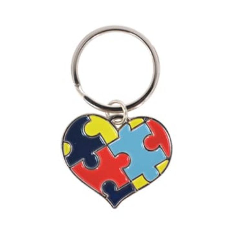 Picture of Custom Shaped Embossed Soft Enamel Keyring