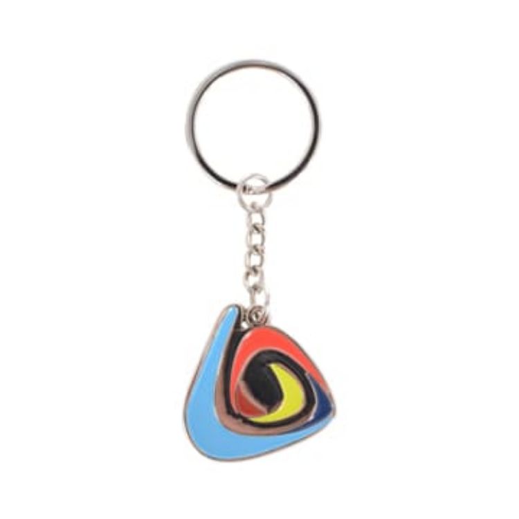 Picture of Custom Shaped Embossed Soft Enamel Keyring