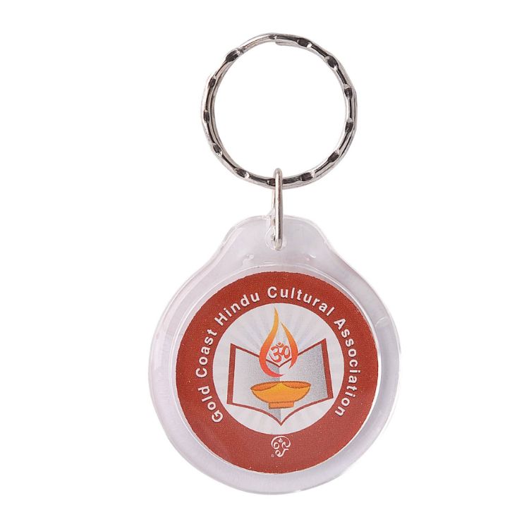 Picture of Round Acrylic Keyring