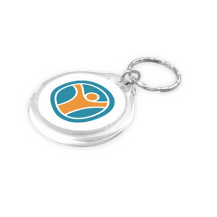 Picture of Round Acrylic Keyring