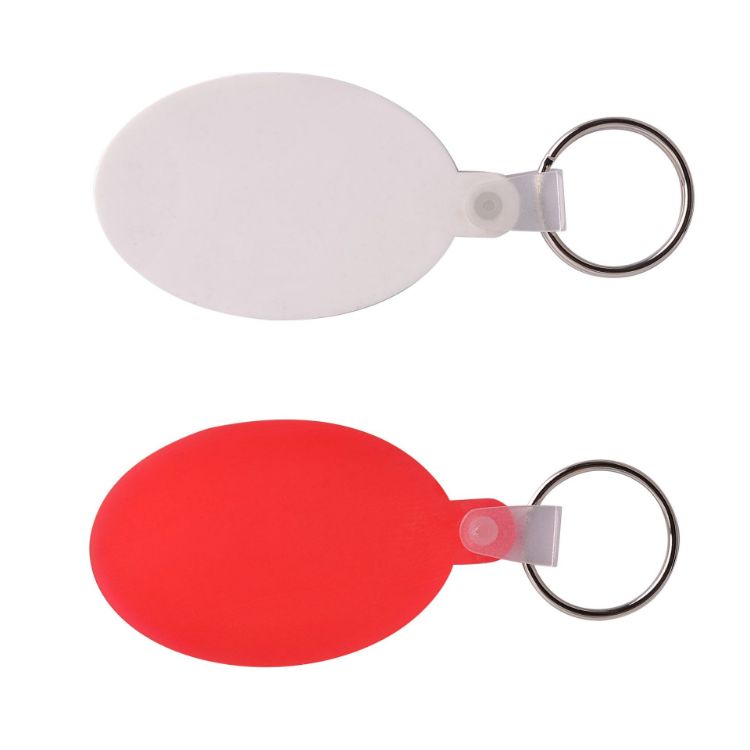 Picture of Oval Durasoft Keyring