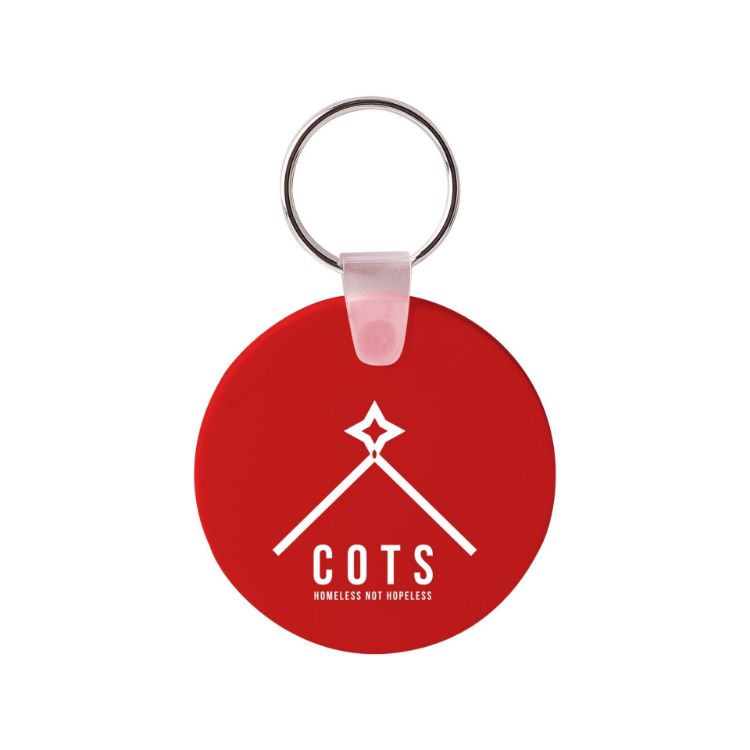 Picture of Round Durasoft Keyring