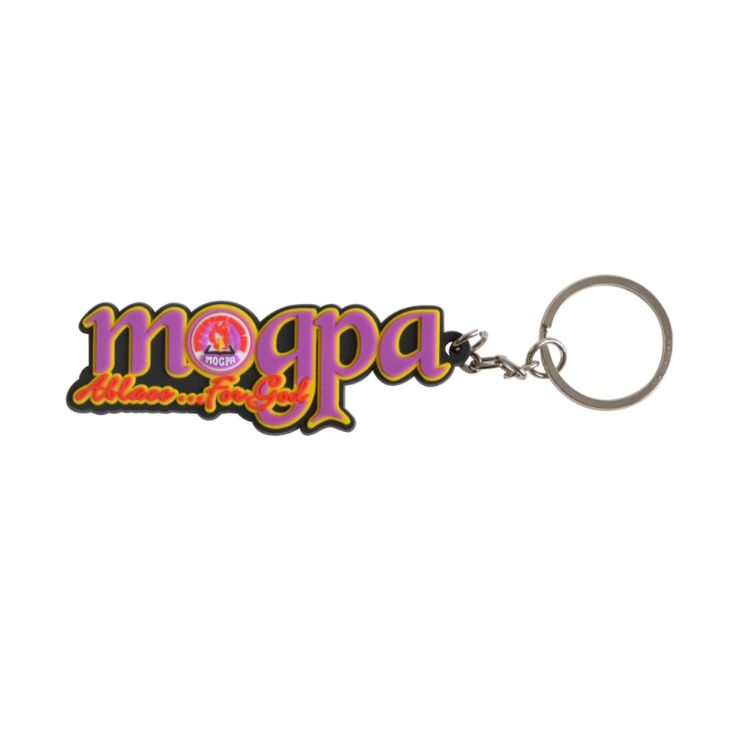 Picture of Custom Shape PVC Keyring