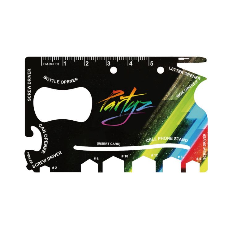 Picture of Full color print Card- sized Multi-tool