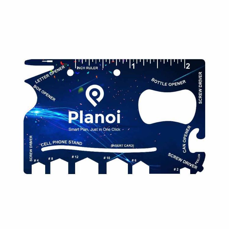 Picture of Full color print Card- sized Multi-tool