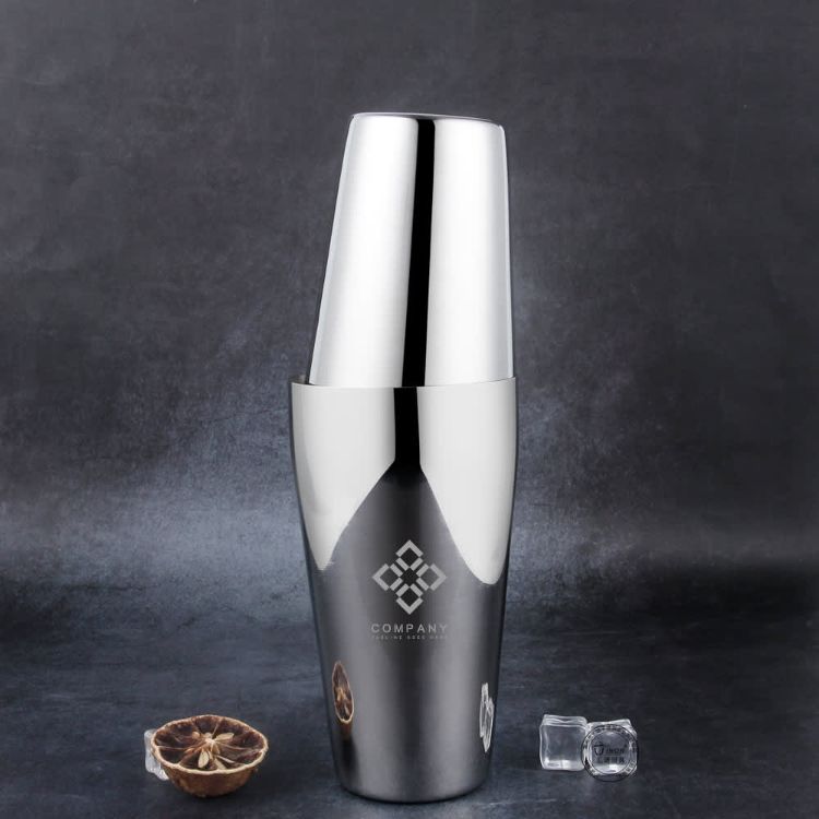 Picture of Stainless Steel Boston Cocktail Shaker(550ml+750ml)