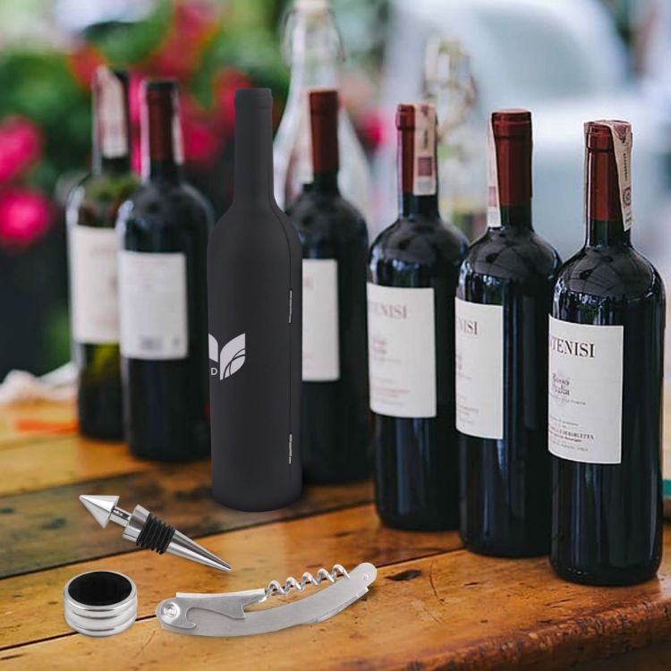 Picture of Bottle Shaped Wine Tools Set