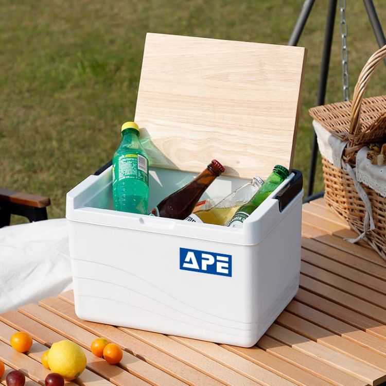 Picture of 11L Wooden Lid Cooler Box