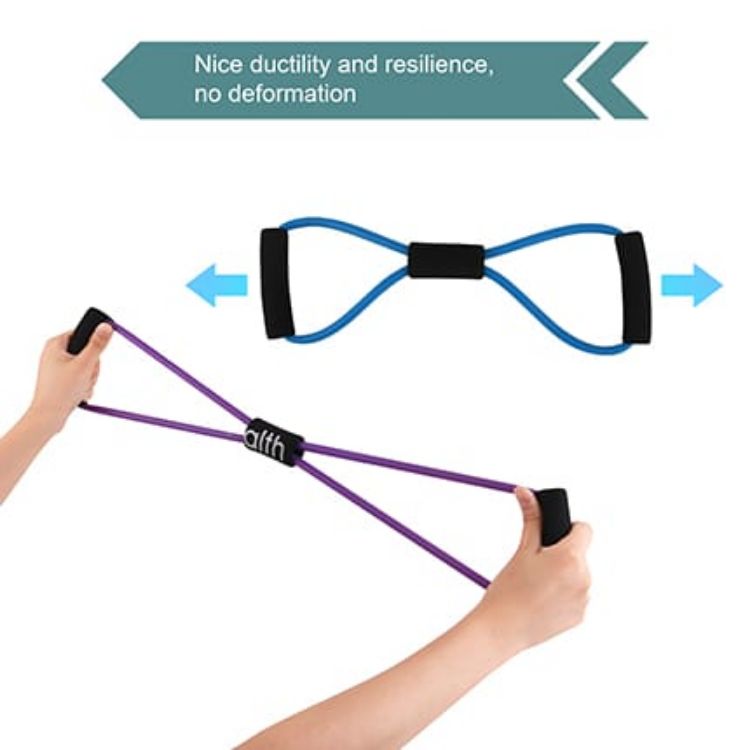 Picture of Figure 8 Resistance Band With Handles