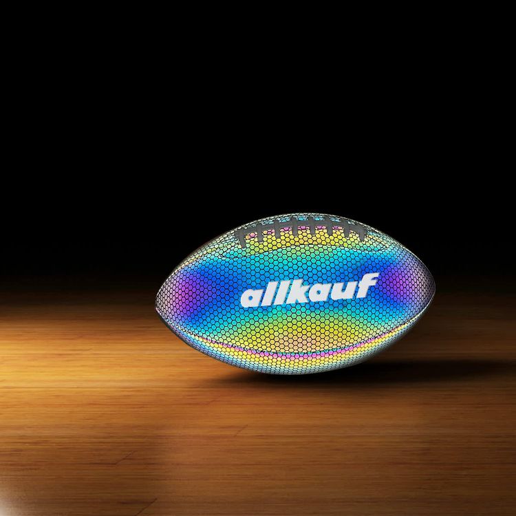 Picture of Holographic Glowing American Football