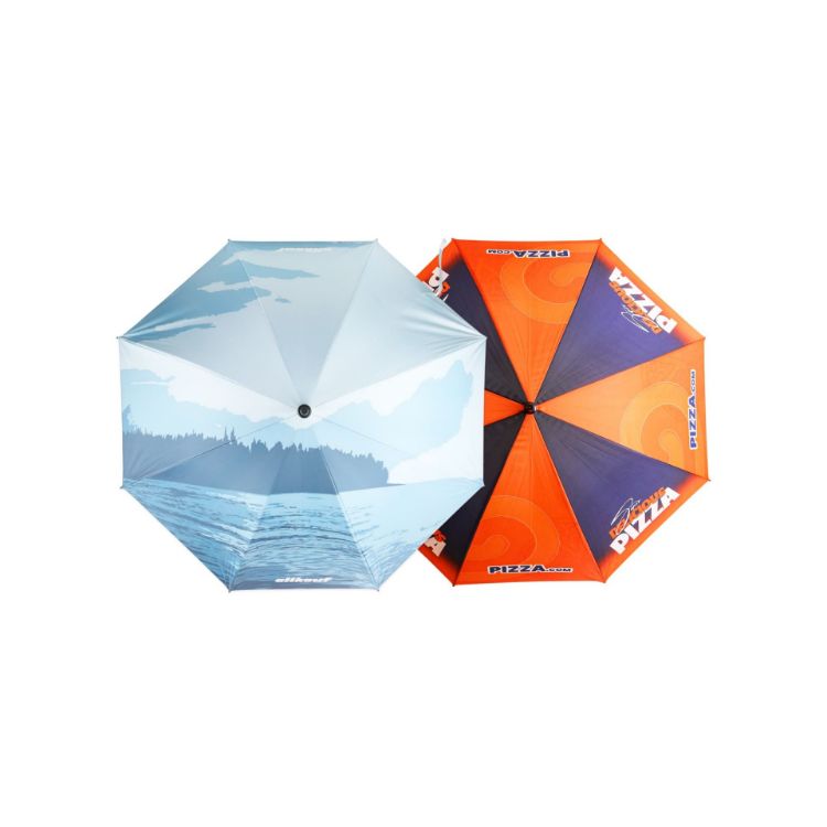 Picture of Classic Eight-Panel Digital Print Umbrella