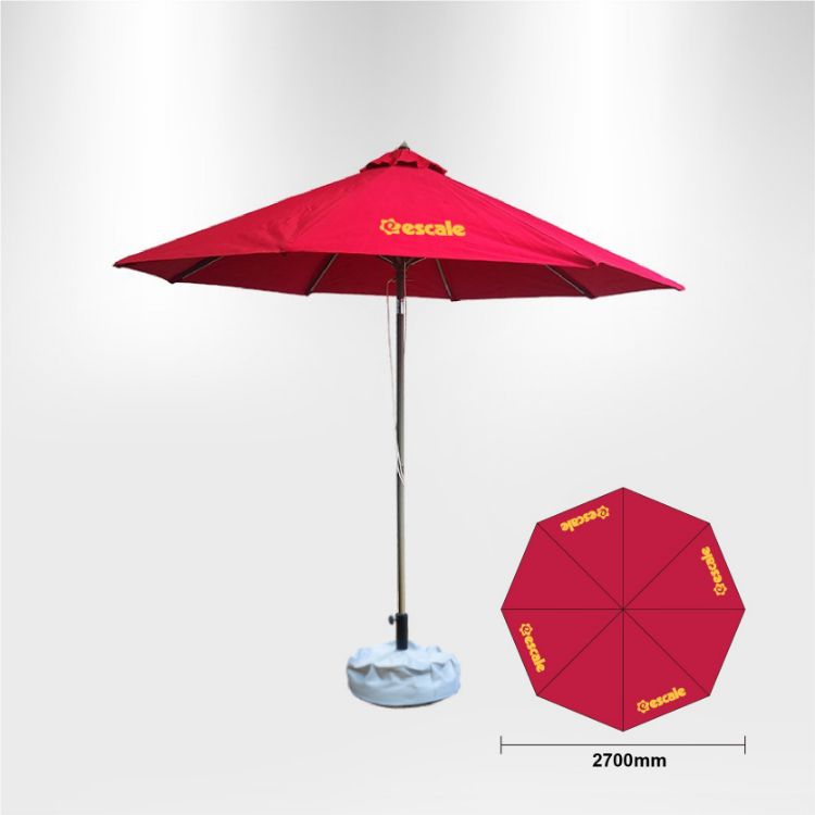 Picture of 2.7x2.7m Tilting Commercial Market Umbrella