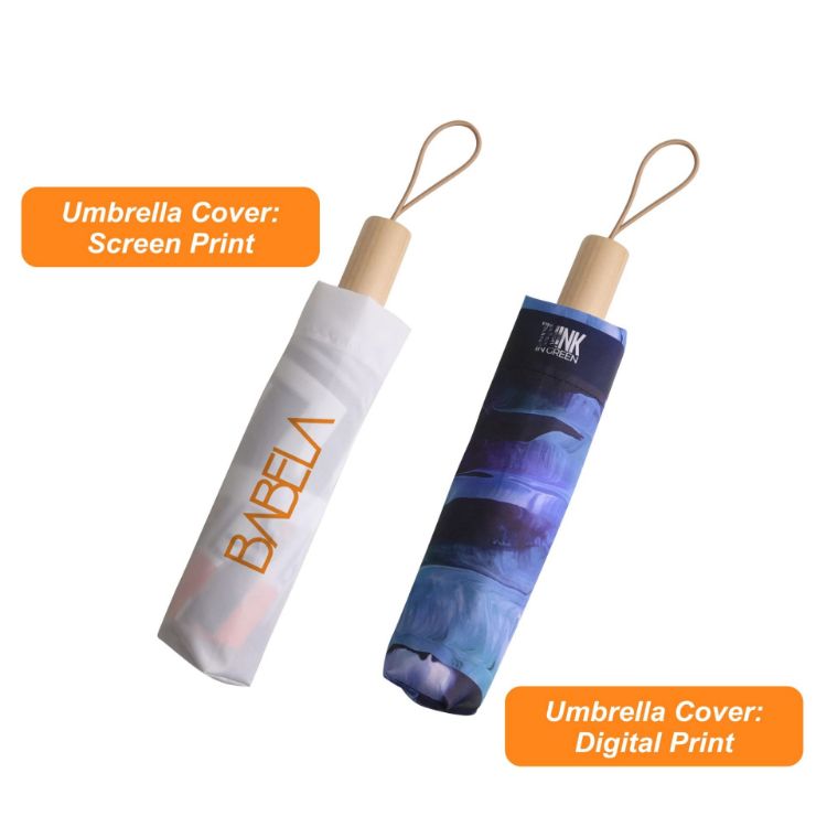 Picture of Regular Triple folding RPET umbrella