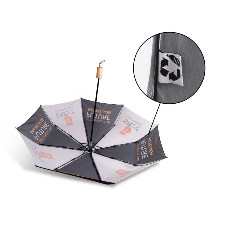 Picture of Regular Triple folding RPET umbrella