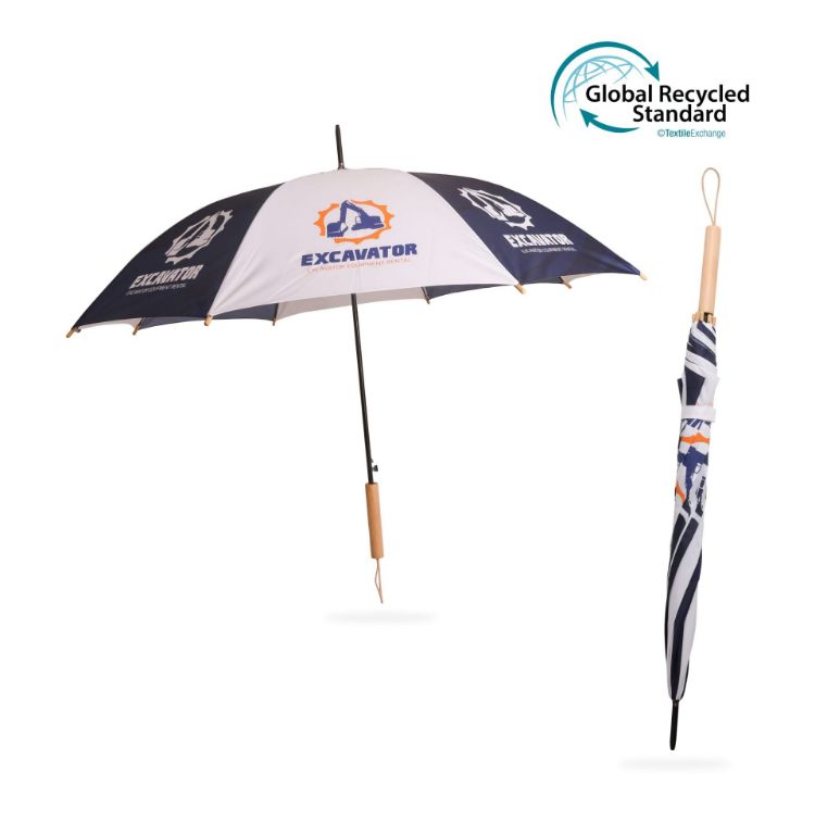 Picture of RPET Umbrella with Straight Handle