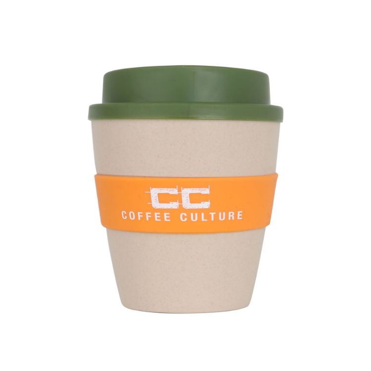 Picture of 250ml Natural rice husk fibre Coffee Cup