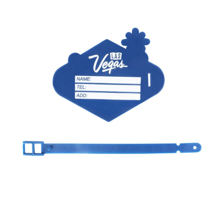 Picture of Custom Shaped PVC Luggage Tag