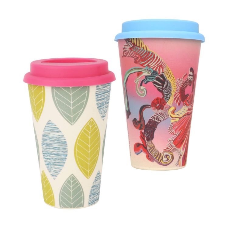 Picture of 400ml Reusable Bamboo Coffee Cup