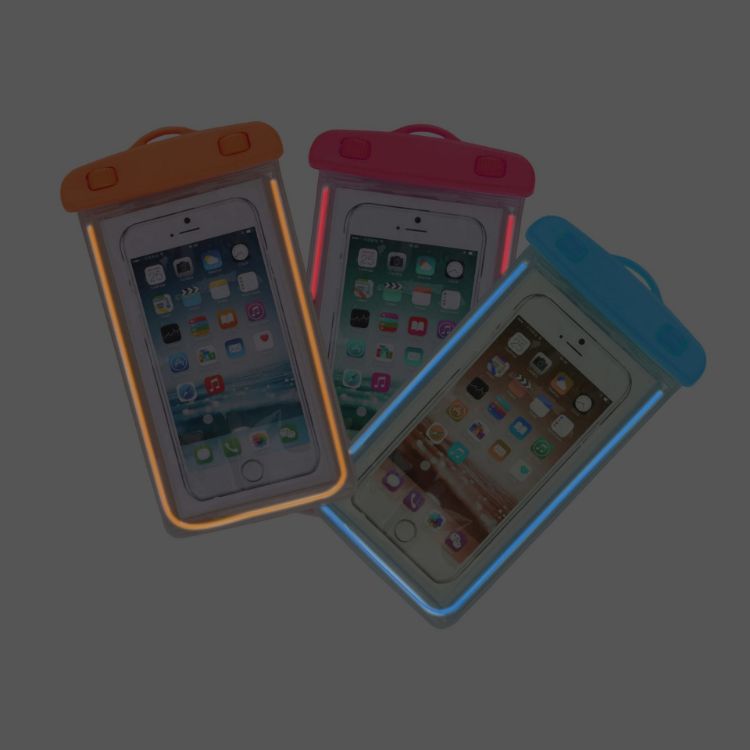 Picture of Universal Fluorescent Armband Cover Waterproof Phone Bag