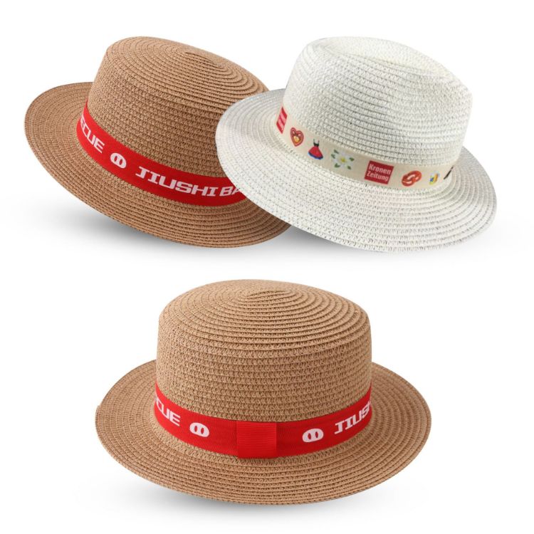 Picture of Straw Hat with Ribbon