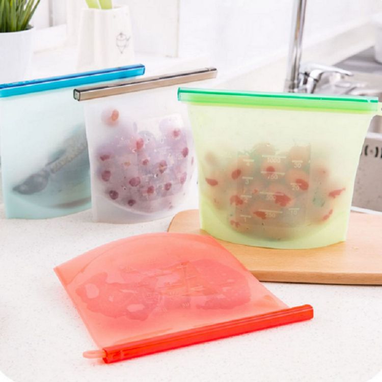 Picture of Silicone Reusable Storage Pouch - 500ML
