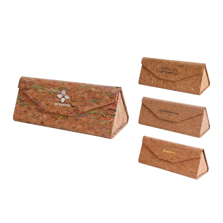 Picture of Foldable Cork Glasses Case