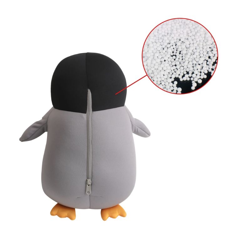 Picture of Penguin Shaped 2 In 1 Travel Pillow