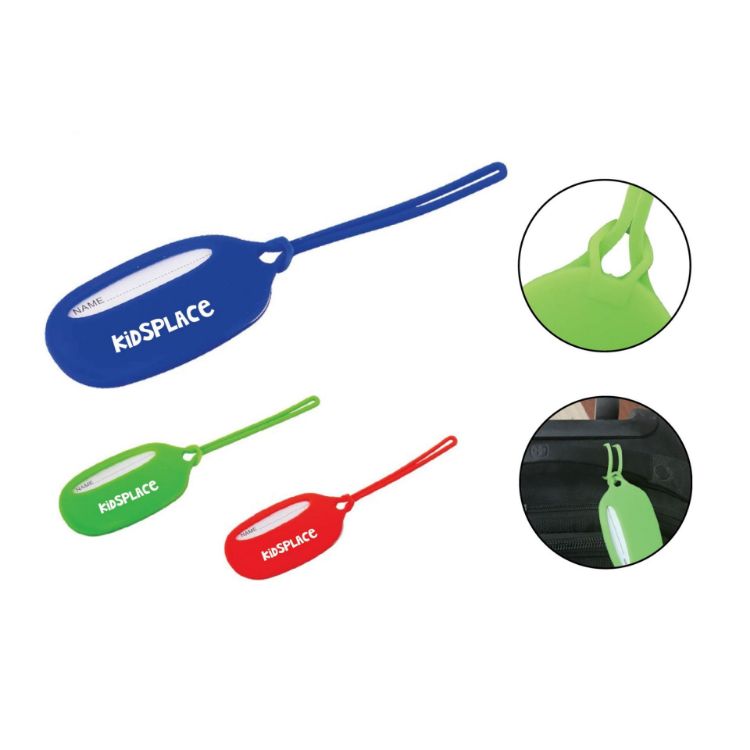 Picture of Coloured Silicone Luggage Tag