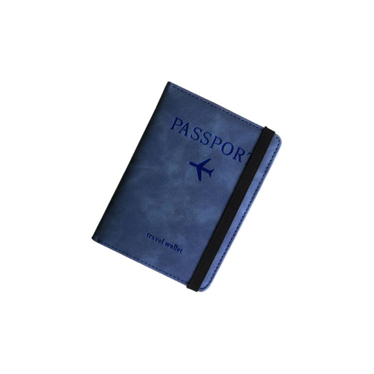 Picture of RFID Multifunctional PU Leather Passport Holder