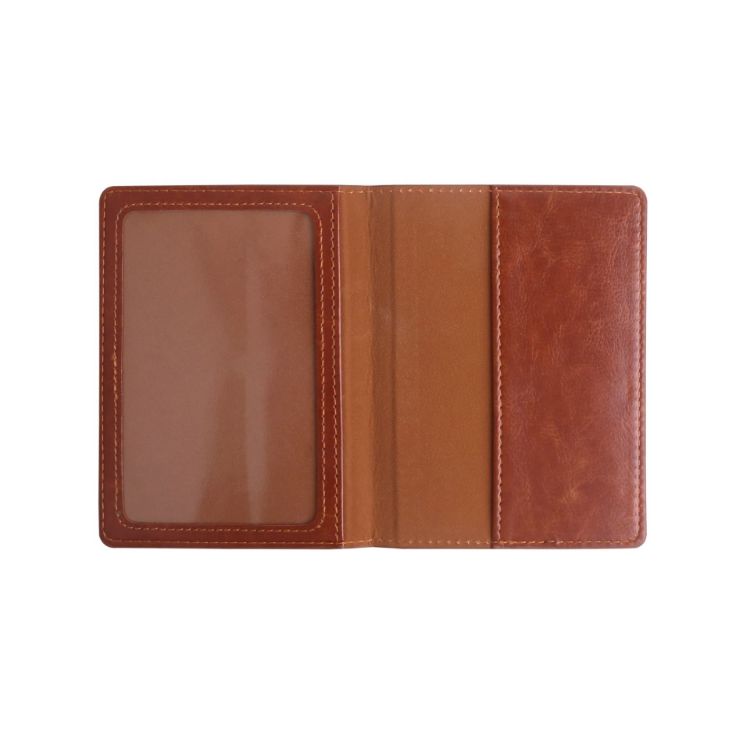 Picture of RFID PU Leather Passport Holder