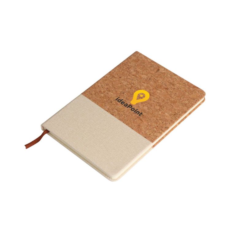 Picture of Natural Cork & Cotton A5 Notebook