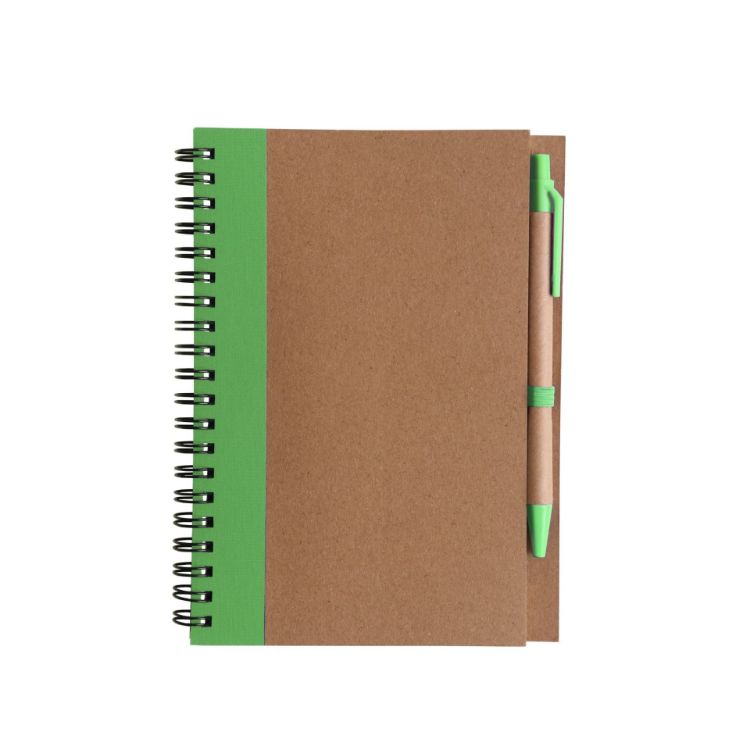 Picture of Kraft Notebook with Ballpoint Pen