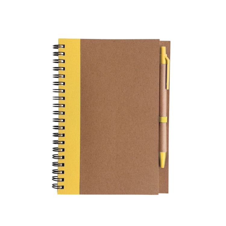 Picture of Kraft Notebook with Ballpoint Pen