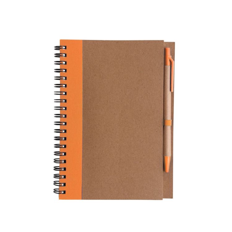 Picture of Kraft Notebook with Ballpoint Pen