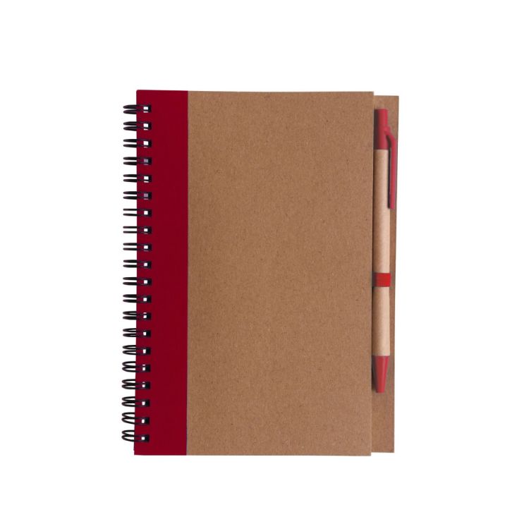 Picture of Kraft Notebook with Ballpoint Pen