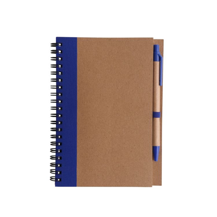 Picture of Kraft Notebook with Ballpoint Pen