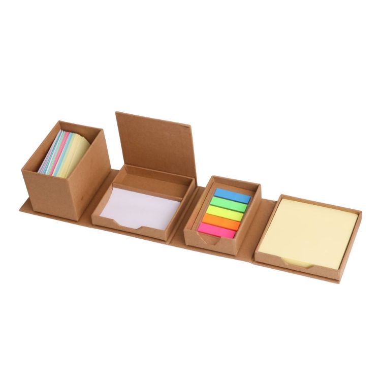 Picture of Folding Cube Sticky Note Memo Holder