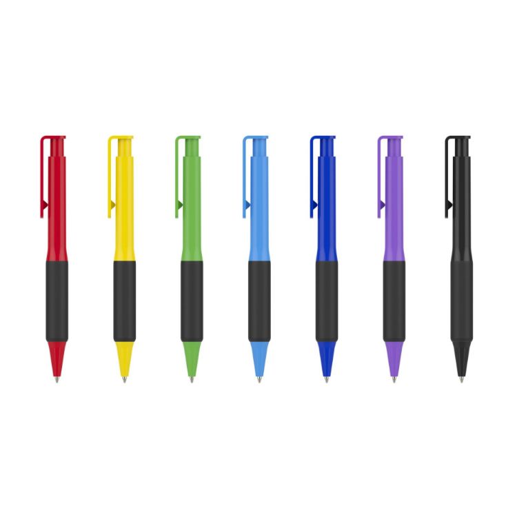 Picture of Soft Grip Pen - Colour Barrel