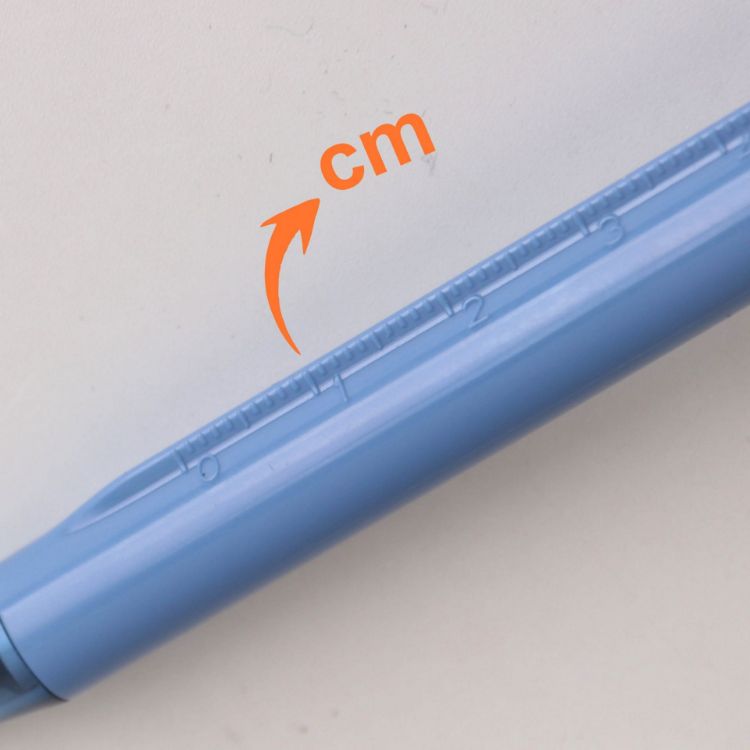 Picture of Ruler Pen - Colour Barrel