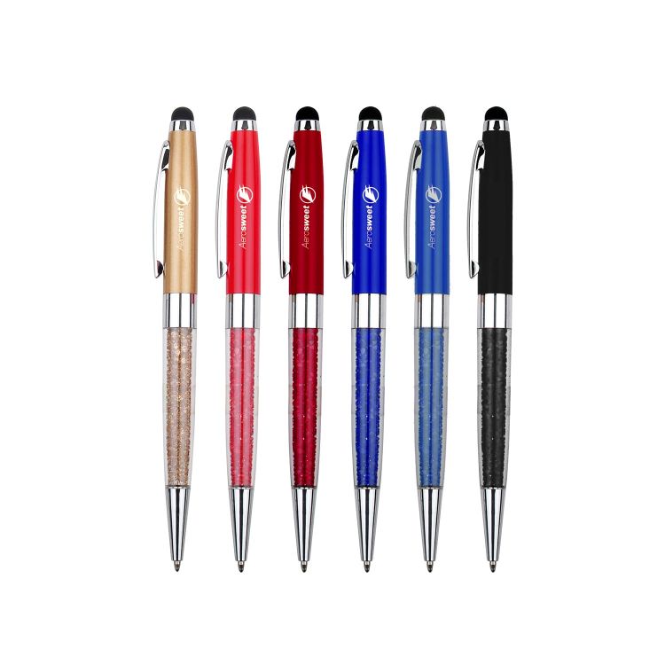 Picture of 2 in 1 Crystal Stylus Pen