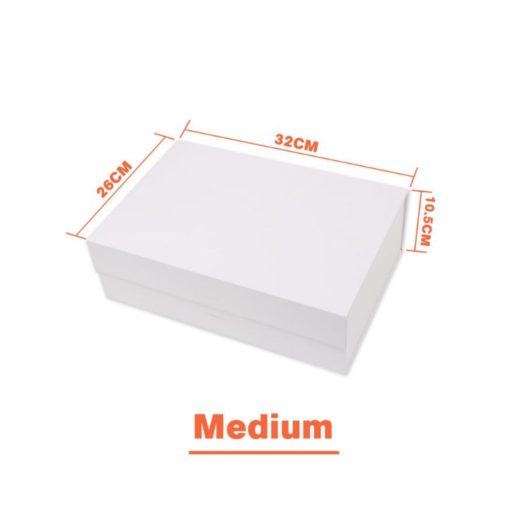 Picture of Medium Foldable Magnetic Box with Ribbon