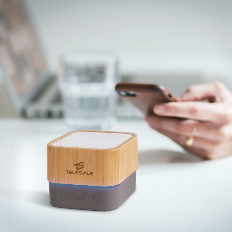 Picture of Bamboo Bluetooth Wireless Speaker