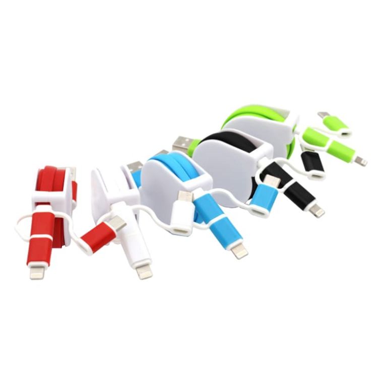 Picture of 3-In-1 ABS Retractable Charging Cable