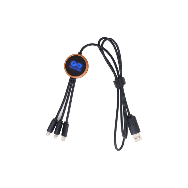 Picture of Long Light Up Charging Cable - Round Shape