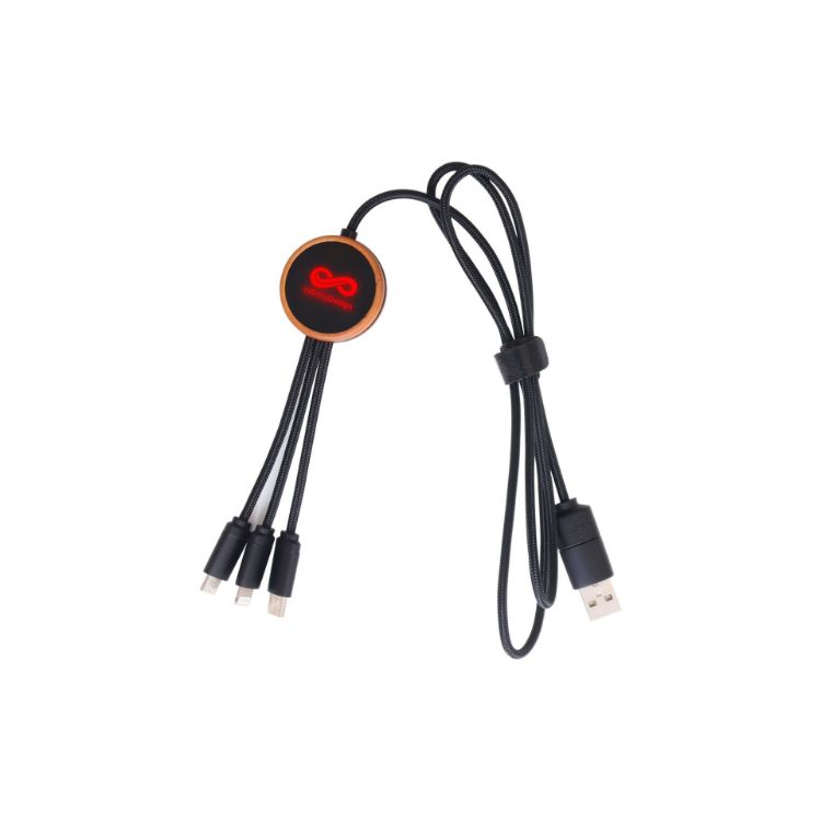 Picture of Long Light Up Charging Cable - Round Shape