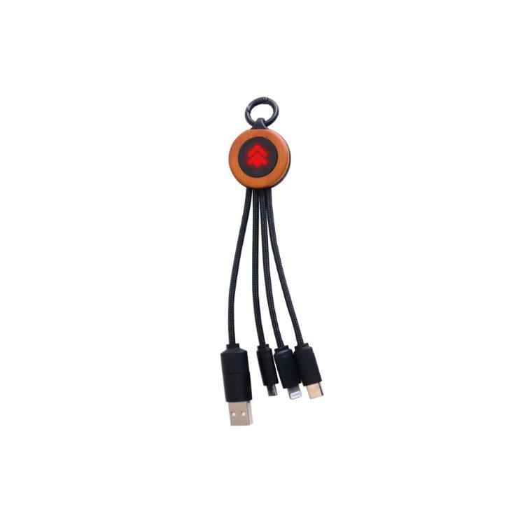 Picture of Light Up Charging Cable - Round Shape