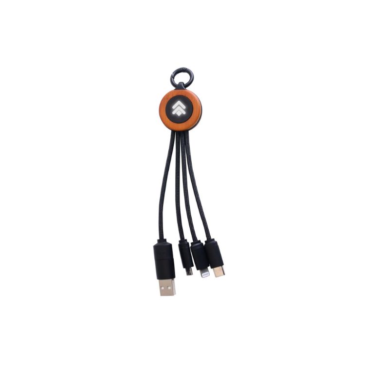 Picture of Light Up Charging Cable - Round Shape