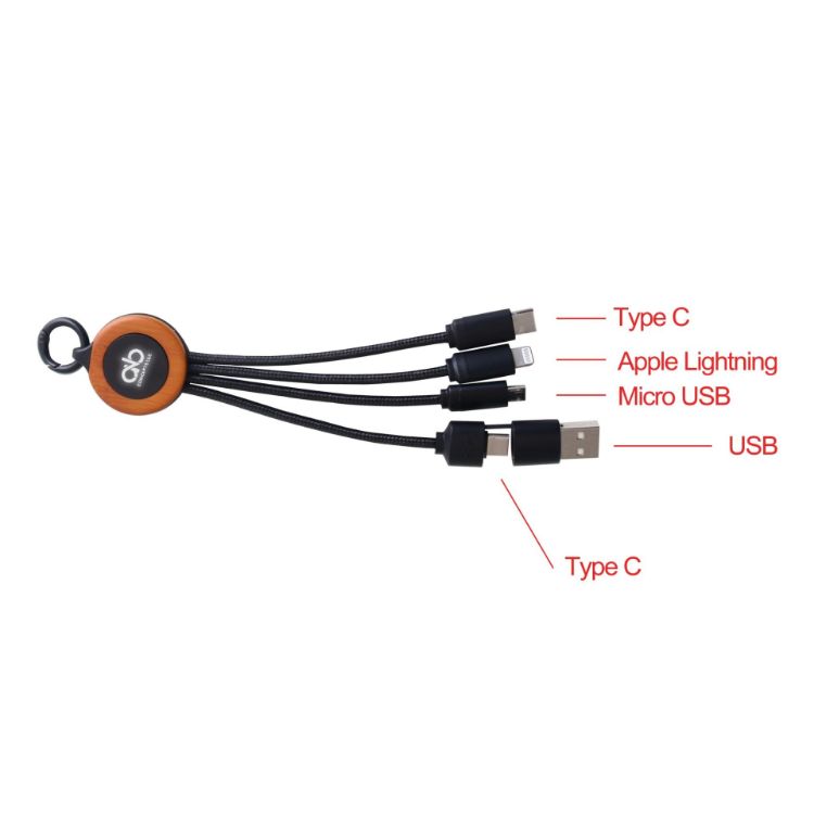 Picture of Light Up Charging Cable - Round Shape